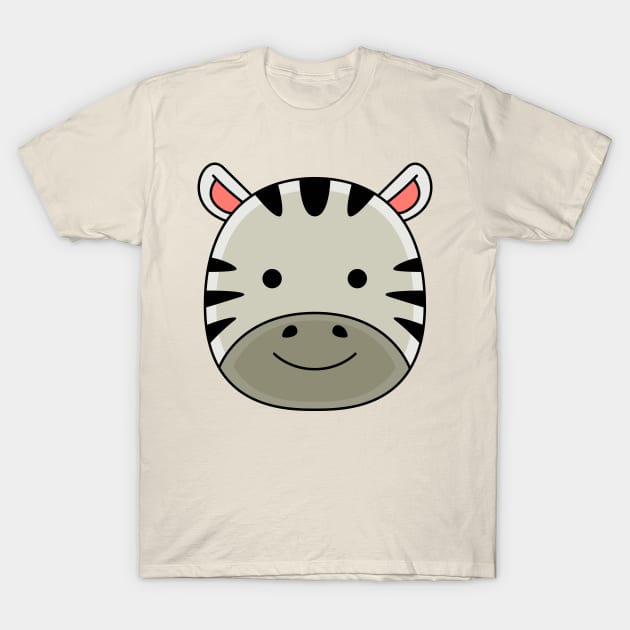 zebra T-Shirt by MEDZ
